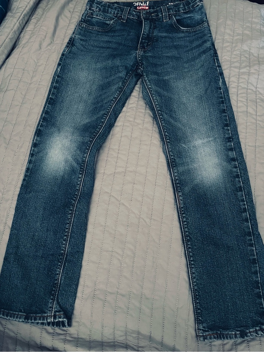 Levi's Men's Blue Straight-Leg Jeans